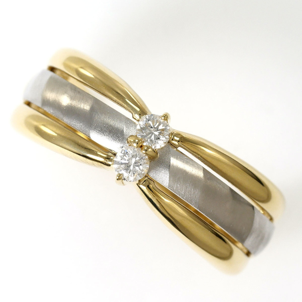 VINTAGE 18k Gold Diamond Ring